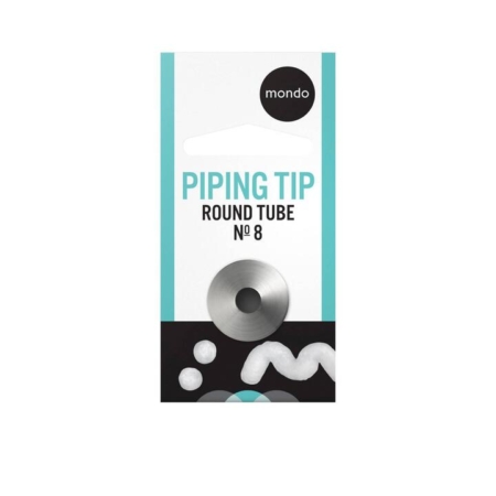 Mondo Round Piping Tip #8