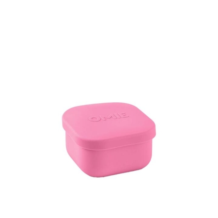 Omie Silicone Snack Container 280ml Pink