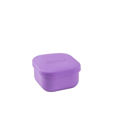 Omie Silicone Snack Container 280ml Purple