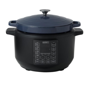 MasterPro Electric Dutch Oven 5.5L Blue