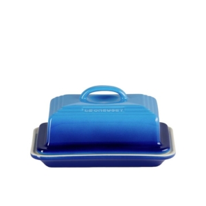 Le Creuset Stoneware Butter Dish Azure Blue