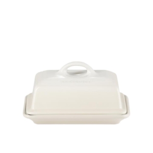 Le Creuset Stoneware Butter Dish Meringue