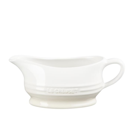 Le Creuset Stoneware Gravy Boat 400ml Meringue