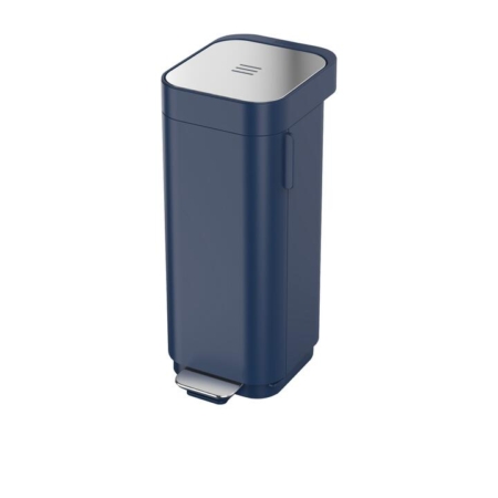 Joseph Joseph Porta EasyEmpty Pedal Bin 40L Midnight Blue