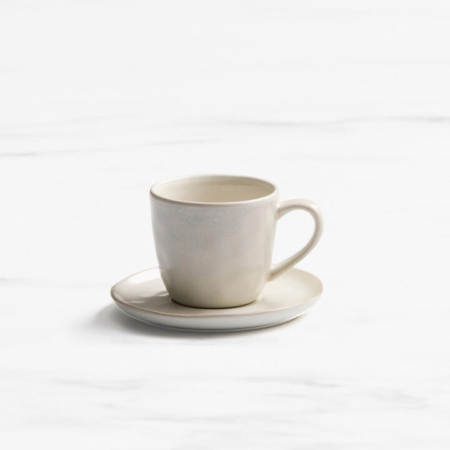 Salisbury & Co Baltic Cup and Saucer 280ml White