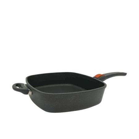 SKK Series 7 Induction Square Saute Pan with Detachable Handle 28cm