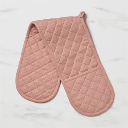 Salisbury & Co Devon Double Oven Mitt Dusty Pink