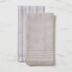 Salisbury & Co Marine Tea Towel Set of 2 White/Grey