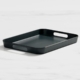 Salisbury & Co Escape Melamine Tray 40x30cm Black