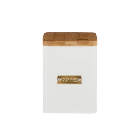 Typhoon Otto Square Coffee Storage 1.6L White
