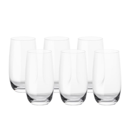 Stanley Rogers Tamar Tall Tumbler Glass 410ml Set of 6