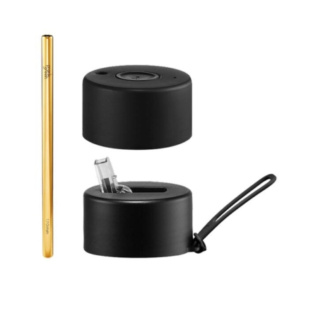 Frank Green Duo Lid Pack with Straw Midnight
