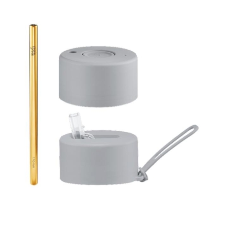 Frank Green Duo Lid Pack with Straw Harbor Mist