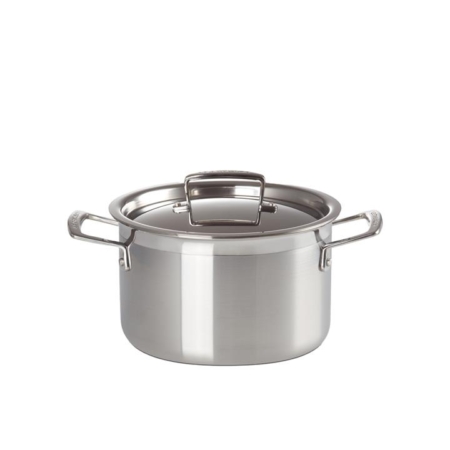 Le Creuset 3-Ply Deep Casserole 20cm - 4L