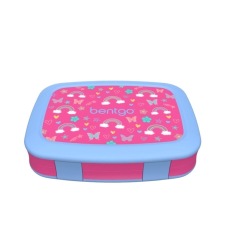 Bentgo Kids Leak Proof Bento Box Rainbows and Butterflies