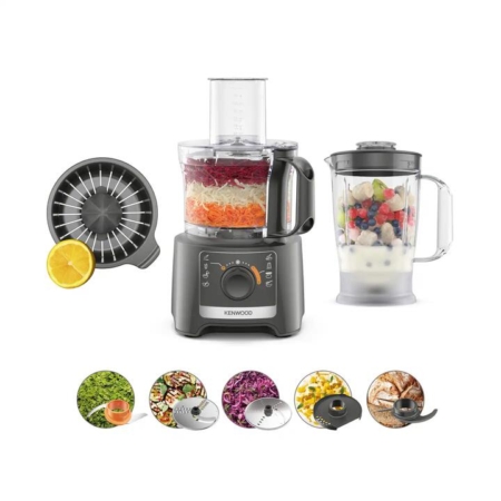 Kenwood MultiPro Compact FDP31.360GY Food Processor and Blender