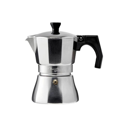 Barista Brillante 3 Cup Stovetop Espresso Coffee Maker by Baccarat