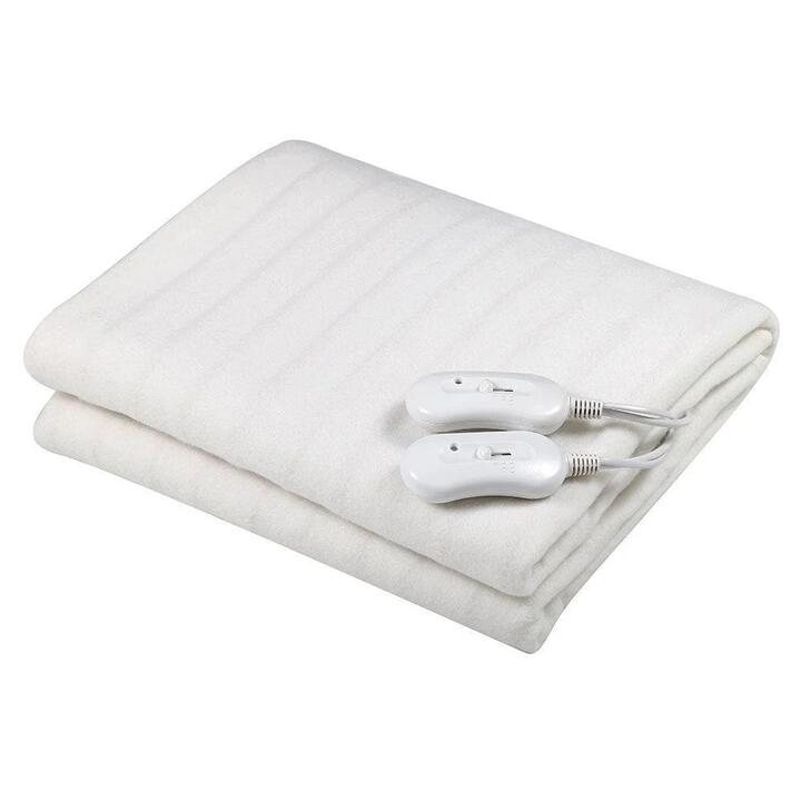 Heller Fitted Electric Blanket with Detachable Controllers-Double