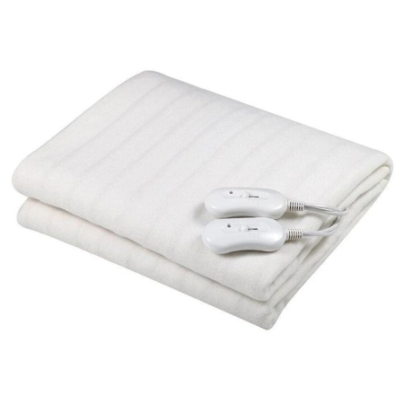 Heller Fitted Electric Blanket with Detachable Controllers-King