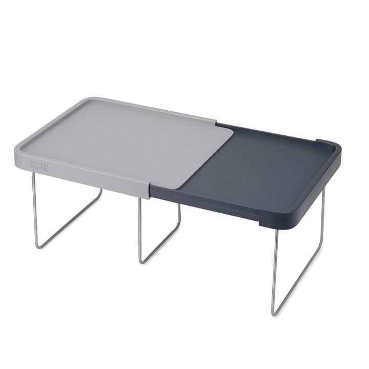 CupboardStore Expandable Shelf Size 21X2.9X25.8 in Grey by Joseph Joseph-Grey