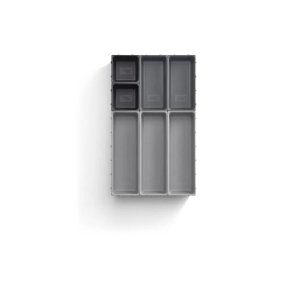 Blox 7 Piece Drawer Organiser Set Size 26.5X9X15.3cm by Joseph Joseph