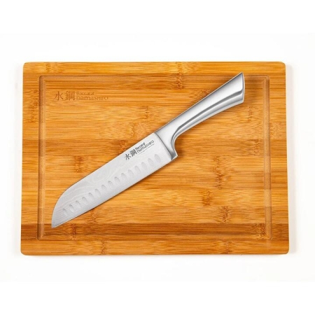 Damashiro Santoku & Board Size 17cm by Baccarat