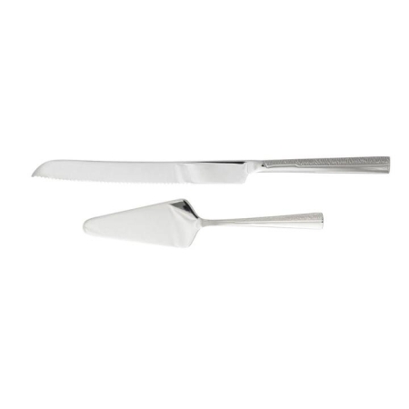 Cake Knife and Cake Server Set Size 36X13X3cm by Splayd