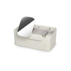 Viva Large Cosmetic Organiser With Mirror Size 30.4X19.7X12.7cm by Joseph Joseph
