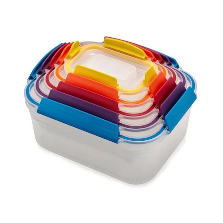 Nest Lock 5 Piece Container Set Size 16.3X20X24.5cm by Joseph Joseph