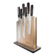 Damashiro Emperor Shi Knife Block 7 Piece Size 23.5X26.7X8.8cm 100% Bamboo by Baccarat