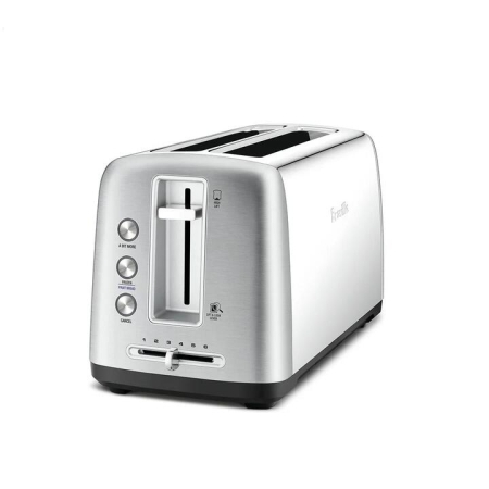 The Toast Control Long 4 Slice Toaster Size 25.5X22X44cm by Breville