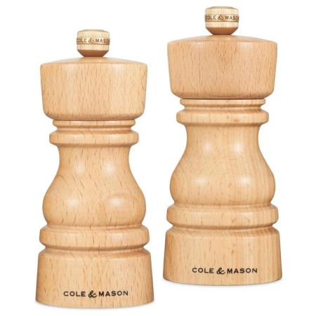 Cole & Mason London Salt & Pepper Mill Gift Set 130mm