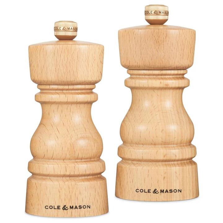 Cole & Mason London Salt & Pepper Mill Gift Set 130mm