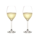 Vintage A Wine Glass Set of 2 Size 372ml in White by Plumm-White