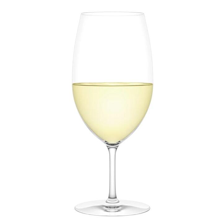 Everyday Redor Glass in White by Plumm-White