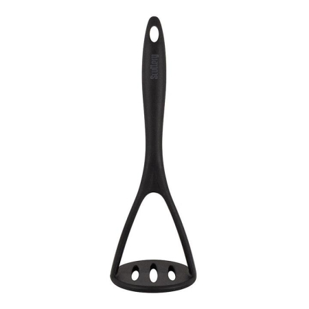 Kolori Potato Masher in Black by Scullery-Black