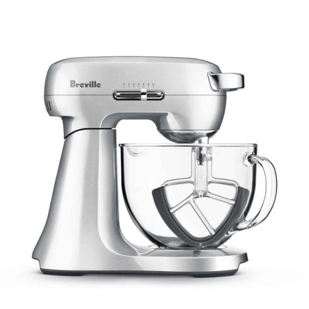 Scraper Mixer Size 35X22.6X36cm in Silver by Breville-Silver