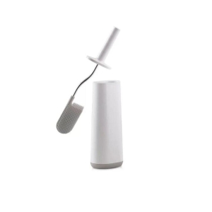 Flex Smart Toilet Brush Grey & Size 8.7X12.3X43.1cm in White by Joseph Joseph-White