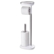 Easy-Store Toilet Paper Stand Steel Size 680X165X225mm by Joseph Joseph