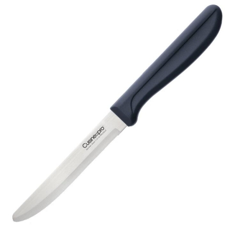 Classic Round Serrated Utility Knife Size 13cm in Blue by Cuisine::pro-Blue