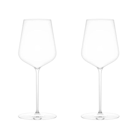 Three No 2 - Glass in White by Plumm-White
