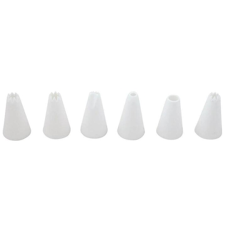Professional Bake Acrylic Nozzle Set of 6 by Soffritto