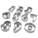 Professional Bake Numbers Cookie Cutters 10 Piece by Soffritto