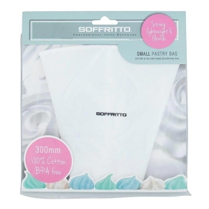 Professional Bake Pastry Bag Size 300mm 100% Cotton by Soffritto
