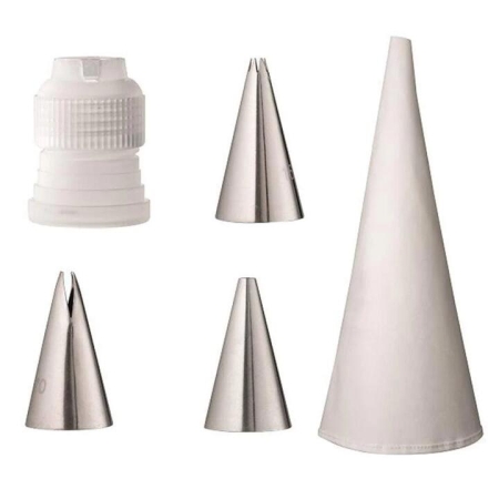 Professional Bake Pastry Bag Set 6 Piece by Soffritto