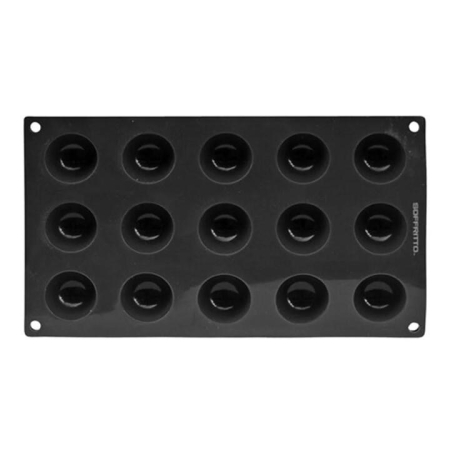 Professional Bake Silicone Dome Mould Size 4cm by Soffritto