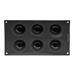 Professional Bake Silicone Dome Mould Size 6cm by Soffritto