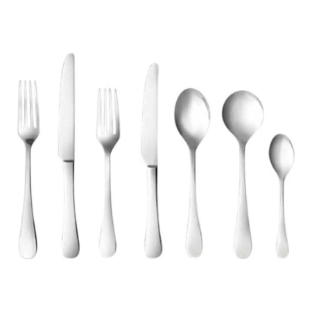Aquis 56 Piece Stainless Steel Cutlery Set by Alex Liddy