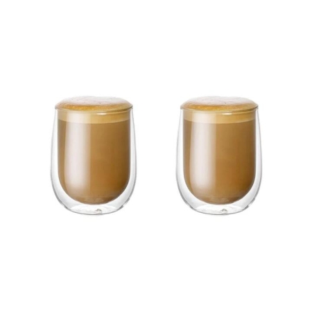 Barista Cafe Double Wall Glass Set of 2 Size 250ml by Baccarat