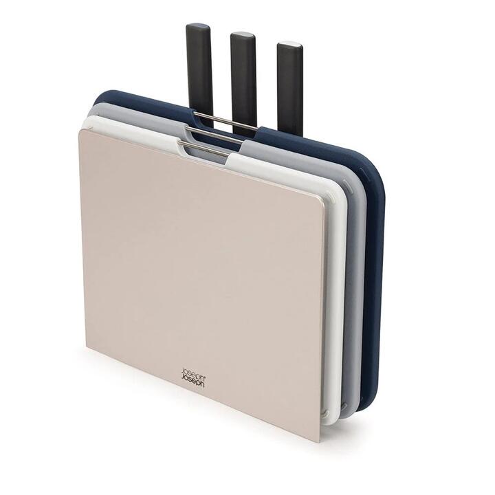 Nest Boards Plus 6 Piece Knife & Chopping Board Set Size 36.5X10.5X27 by Joseph Joseph